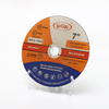 Disco de corte de acero inoxidable WGW T41 de 7 pulgadas, óxido de aluminio de alta dureza