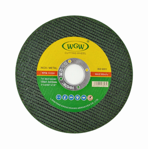 WGW Disco de corte para metal certificado MPA ISO9001 de larga duración, 125 mm x 1,2 x 22,23 mm, amoladora angular portátil de alta dureza de 80 m/s 