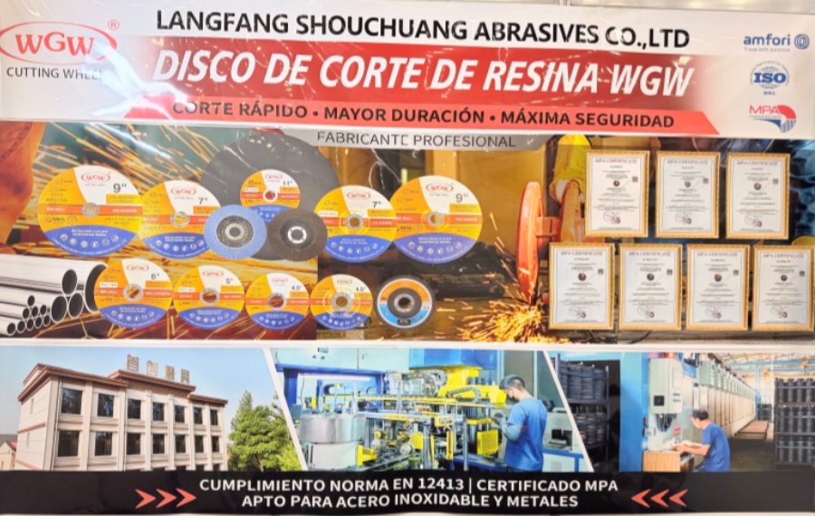 shouchuang abrasives concluyó con éxito la Expo Nacional Ferretera en Guadalajara, México