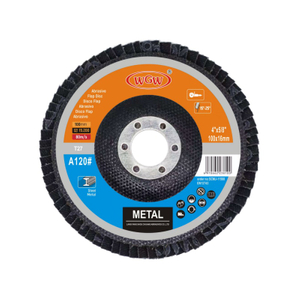 Rueda de aletas de alta calidad de 100x16 mm 120#, ofrecida por el fabricante de China, compatible con personalización OEM