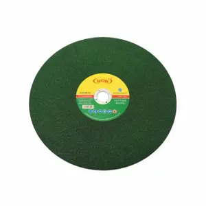 WGW T41 Disco de corte de óxido de aluminio certificado ISO9001 MPA de 355 × 2,5 × 25,4 mm Rueda abrasiva de alta dureza de 14 pulgadas para amoladora angular de metal de acero inoxidable